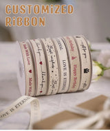 custom cotton ribbon