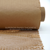 Honeycomb Packing Paper Roll - White