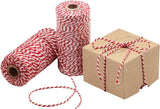 Jute Twine Red+White