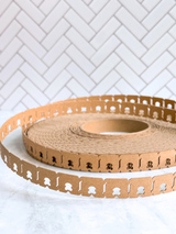 Cardboard Bread Clips Roll - 2,000 clips