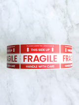 Fragile Stickers Roll 2x3" - 1000 count