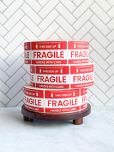 Fragile Stickers Roll 2x3" - 1000 count