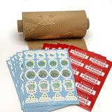 Fragile Stickers 2x3" - Plastic-free