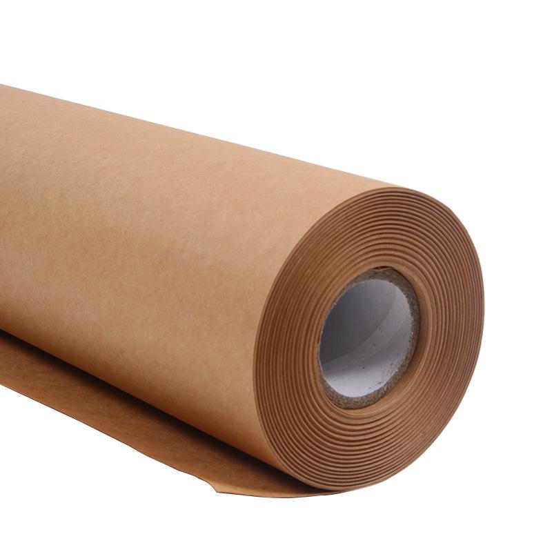 Eco Kraft Brown Paper UnRuler 20 Inch * 5 Mtr 100 gsm Paper  Roll - Paper Roll