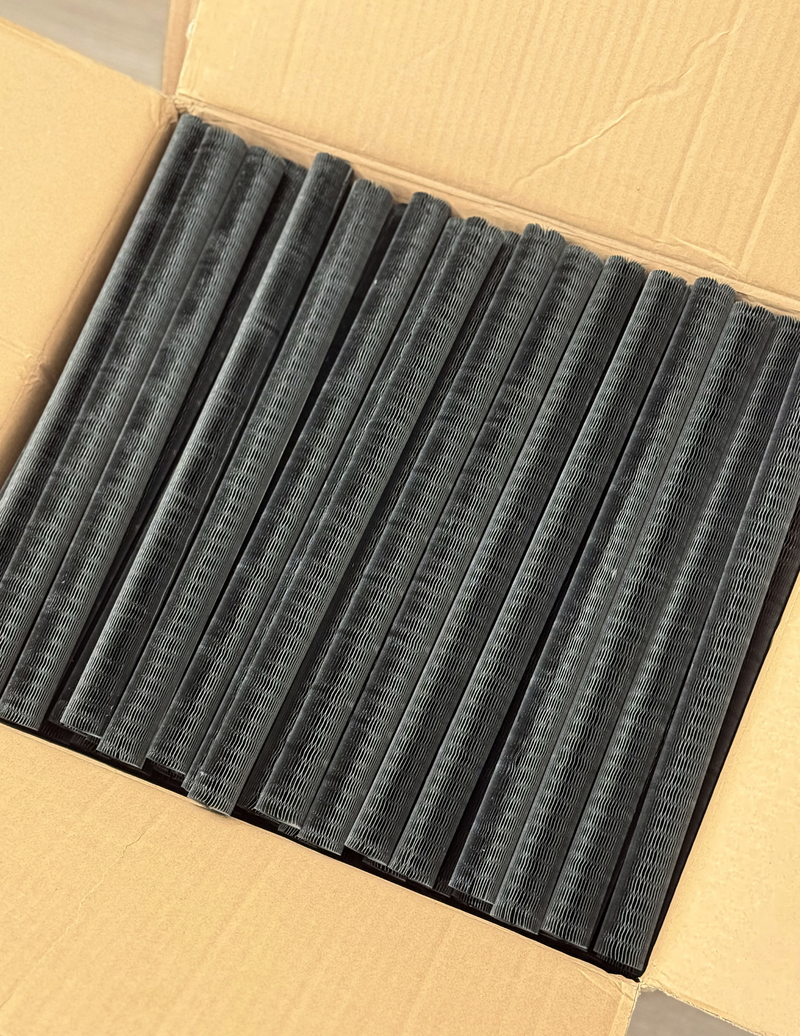 Bulk Honeycomb Sleeves - Black