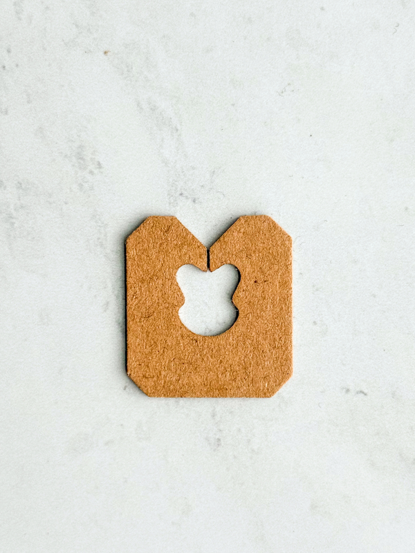 Loose Cardboard Bread Clips