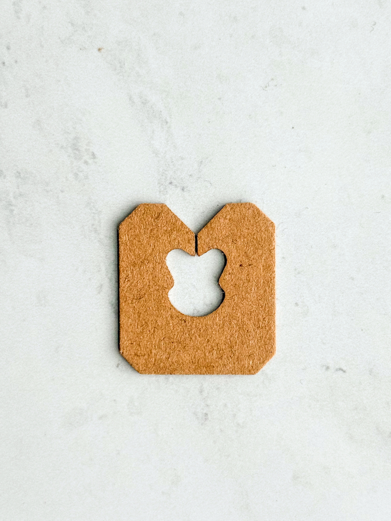 Loose Cardboard Bread Clips - Samples