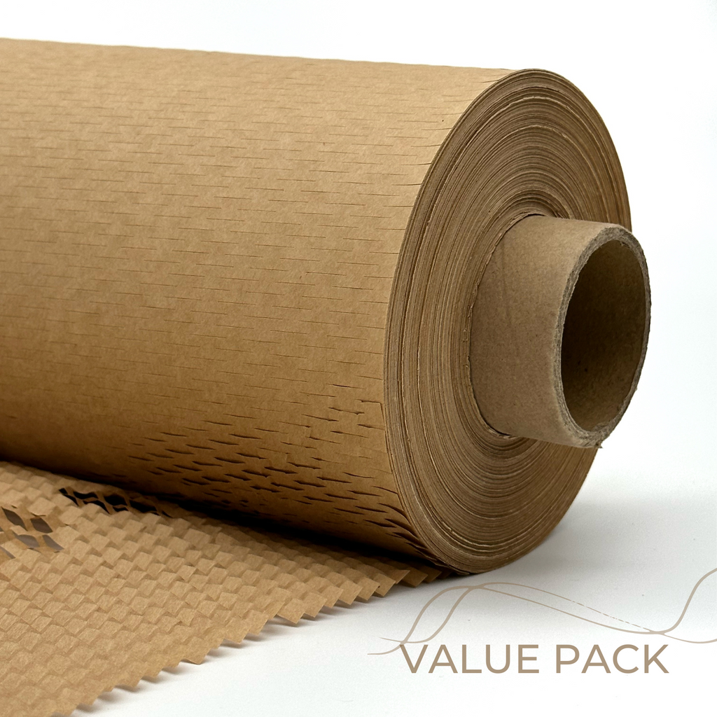 Honeycomb Packing Paper Roll - White – Vérité Eco Packaging