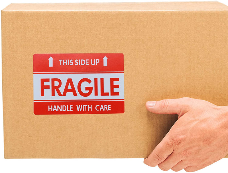Fragile Stickers 2x3" - Plastic-free