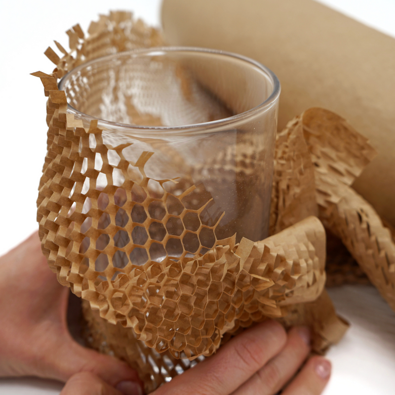 Eco Friendly Paper Packaging Materials Honeycomb Wrap, Paper
